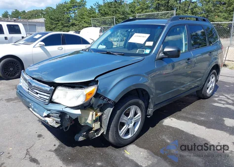 2010 Subaru Forester 2.5X from USA, damaged, VIN JF2SH6BC9AH903019